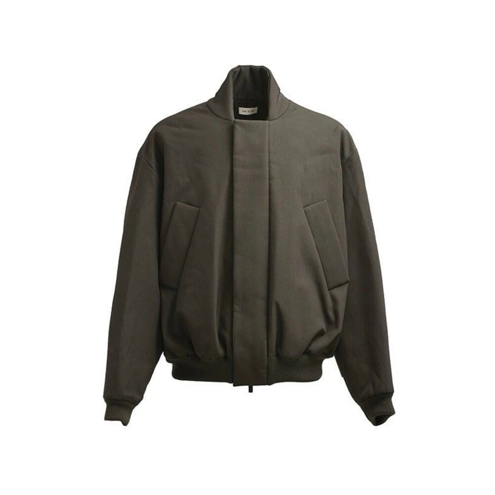 Fear of God Inspired 8th Collection Bomber Jacket (Dark Green S)